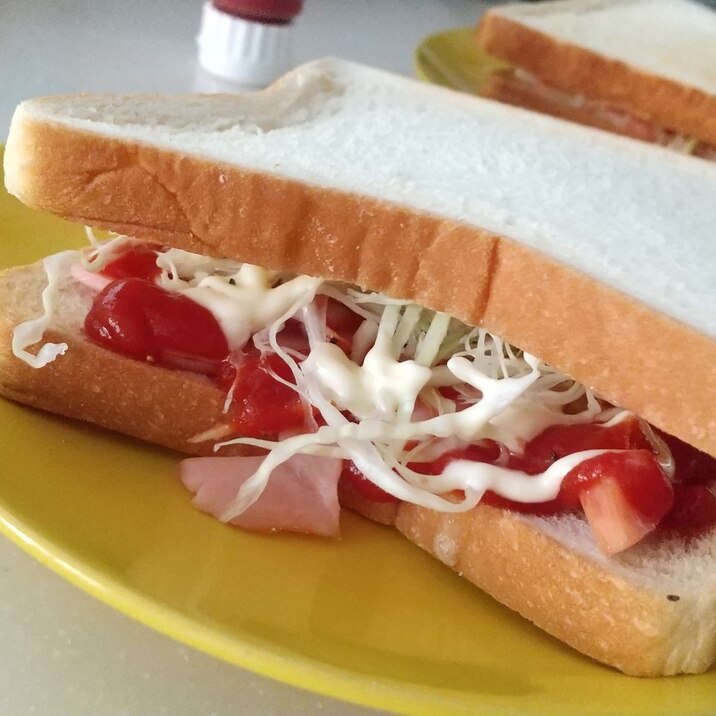 ブランチに はちみつバターハムチーサンド レシピ 作り方 By のんのん の 楽天レシピ